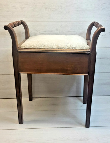 Vintage wooden storage piano - vintage,