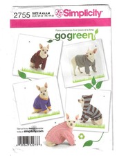 Simplicity Dog Pattern 2755
