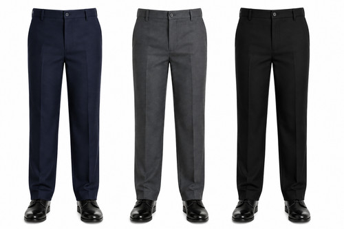 Kids school trousers boys zip - kids,
