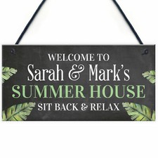 Personalised summer house - personalised,