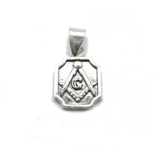 Small sterling silver masonic - small,