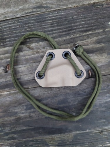 Kydex neck sheath - , gerber