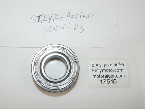 6004 bearing 20x42x12mm - 6004-rs,
