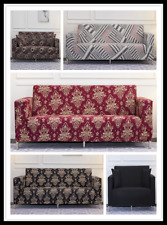 UK 1/2/3/4 Seater Elastic Sofa Covers Slipcover Settee Stretch Floral Protector