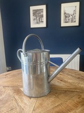 Vintage Traditional Galvanised Alnwick Watering Can - 10L- Watertight VGC
