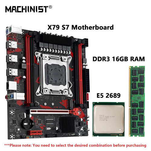 X79 motherboard combo lga - s7,