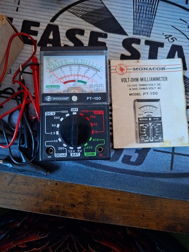 Monacor model 50 vintage - pt-1,