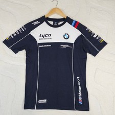 BMW Motorrad Tyco Racing Team T-Shirt Men's Small Offical Team Mechandise