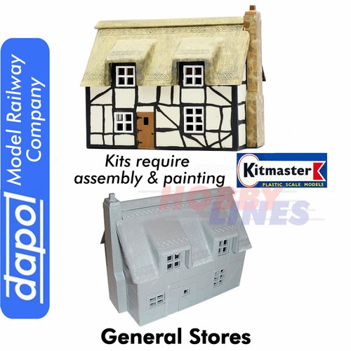 Thatched cottage model railway - thatched,