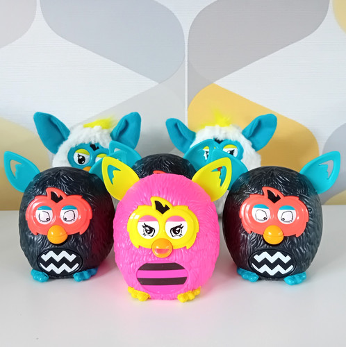Mcdonalds happy meal toy furby - mcdonalds,