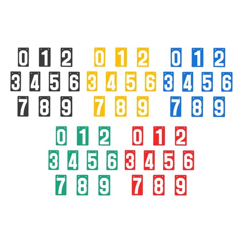 Score keeper flip number cards - number,