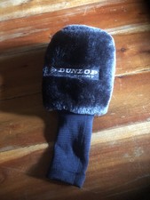 Dunlop sport 1 driver golf headcover head cover black & white fury