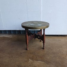 1950's brass top table