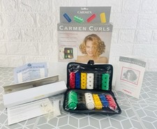 Vintage Set Of 12 Rare Carmen Curls Curlers  Please Note These Are Just Rollers