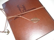 Leather Scrap Book DIY Photo