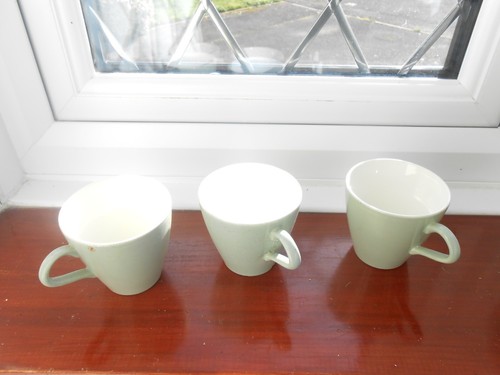 Poole pottery lot cup mugs - pottery, x