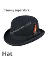 Classic black bowler - classic, hat