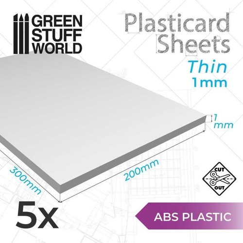 Abs plasticard mm combo - abs,