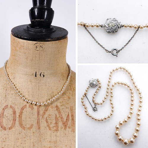 Vtg lotus faux pearl - lotus,