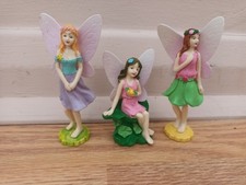 3 Sue Ryder Care Fairy Figures