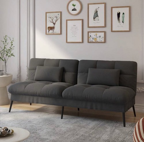 Modern fabric sofa bed - modern, 3
