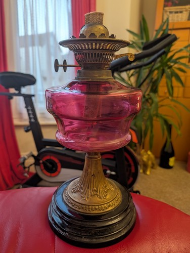 Veritas cranberry glass oil - glass,