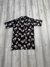 Primark Size 10 Floral Black