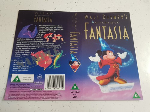 Fantasia sample vhs video - ,