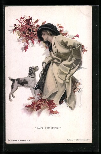 Artist postcard harrison - postcard,