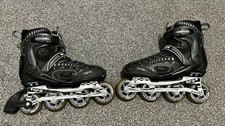 SFR Adjustable Inline Skates – Black & Grey – Size Adjustable