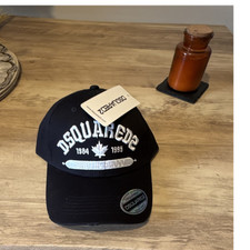 Dsquared2 Black Cotton Canvas