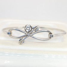Vintage Sterling Silver Bangle