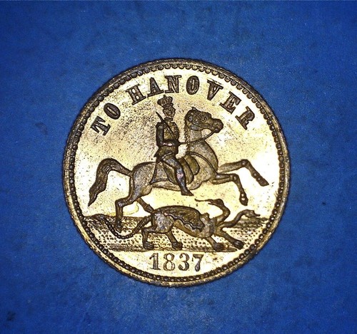 Gem 1837 half sovereign size - 1837,