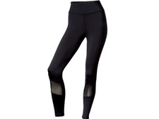 Crivit Ladies High Waisted Sports Leggings Black Size M 12/14 Gym Workout