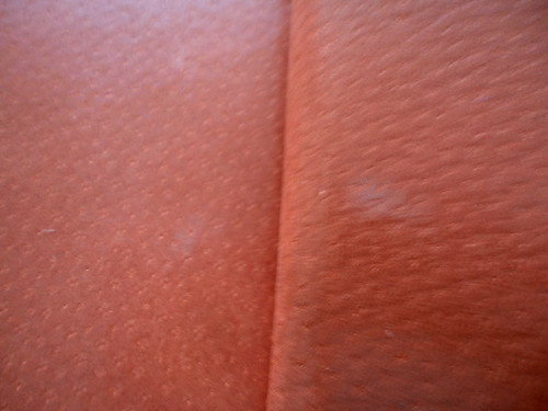 Burnt orange polished pigskin - burnt,