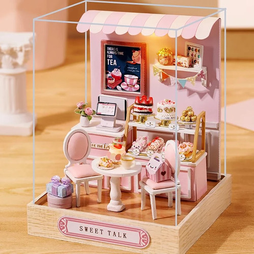 Mini doll house diy puzzle - diy, 3d