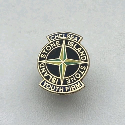 Chelsea hooligan pin badge - hooligan,