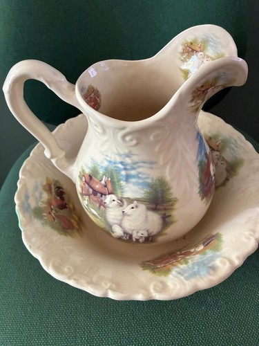 Vintage pitcher jug and - vintage,