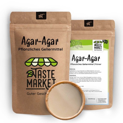 1kg agar - powder, |