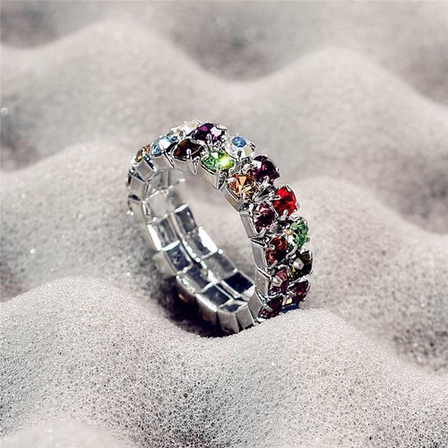 Silver gold diamante crystal - gold,