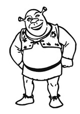 Shrek vinyl car Decal /