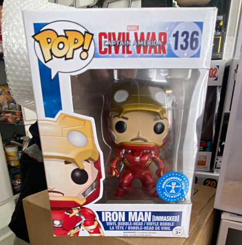 Funko pop marvel civil - civil, war