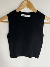 Zara Jumper Vest Crew Pullover
