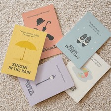 SINGIN’ IN THE RAIN Minimal Movie Posters –Premium Prints, Framed or Unframed