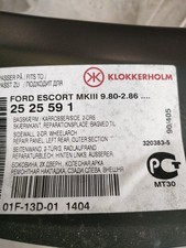 Ford Escort MK3 / MK4 Quarter