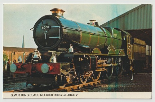 Railway postcard gwr - railway,