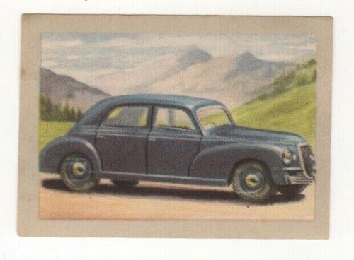 Chocolate card 1950s - card, motor