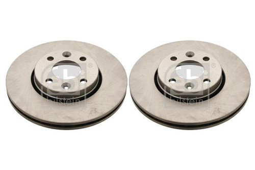 Brake discs front - brake, fits