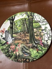 Colin Newman Decorative Plate 'The Beechwood' 1988 Wedgewood