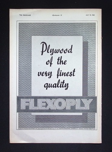 Original 1940 advert flexopoly - 1940,